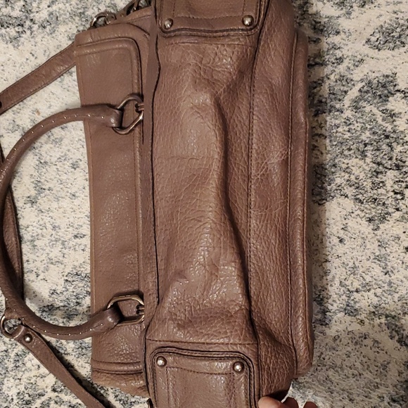 Purple toned COACH satchel - Picture 7 of 12